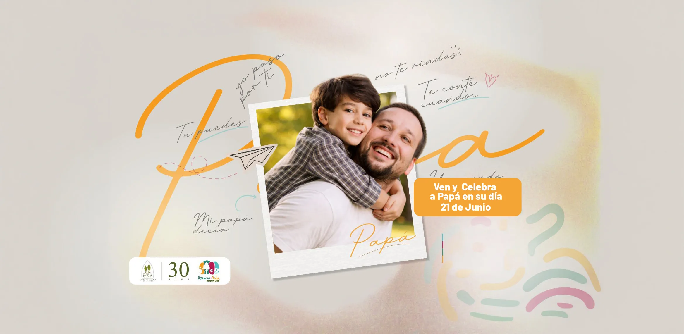 día del padre parque de la paz